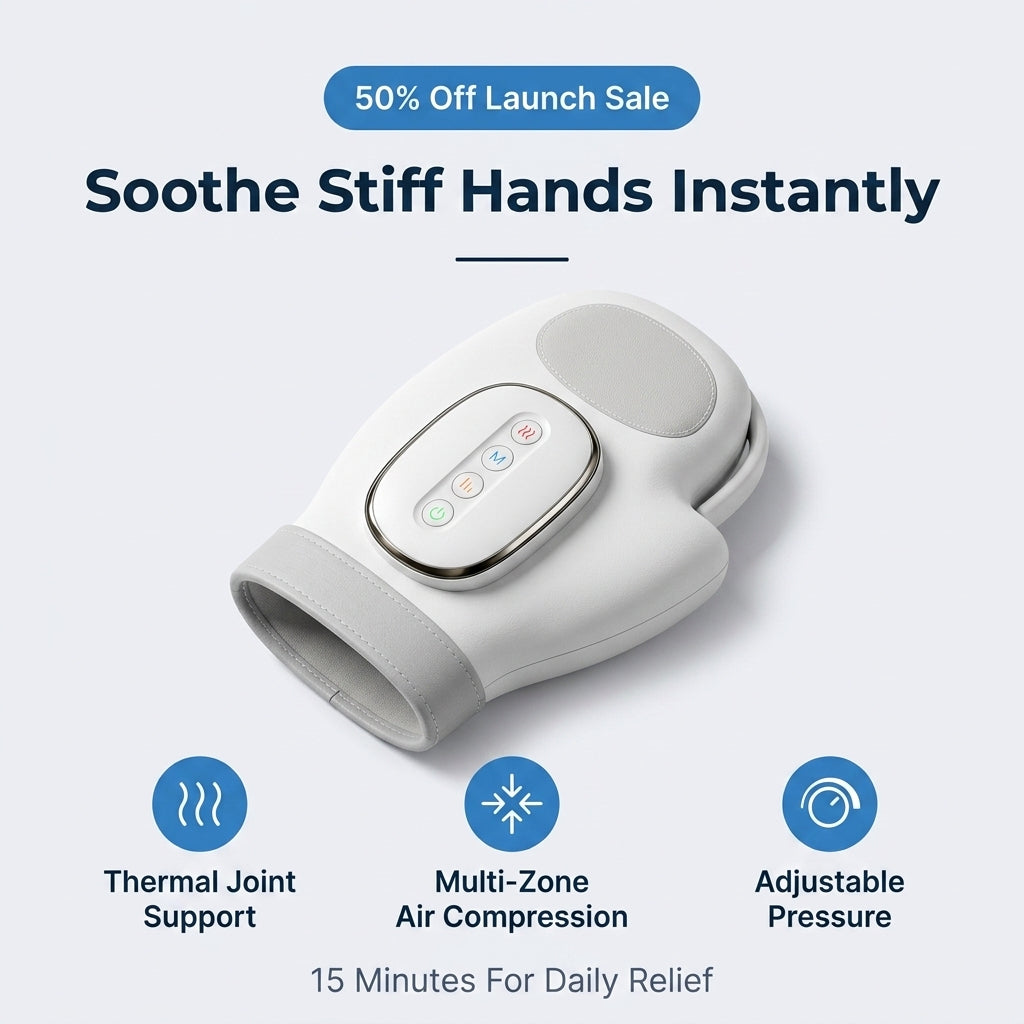 Pain Relief Hand Massager Glove — Helps Ease Hand Arthritis Discomfort