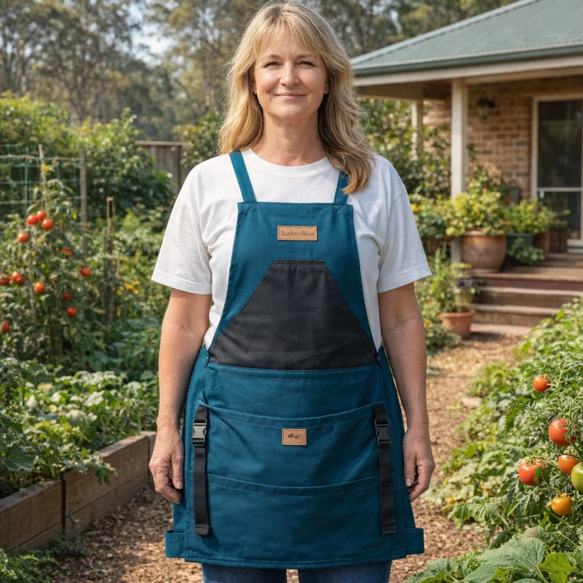 Harvest Carrier Apron — Hands-Free Garden Harvesting