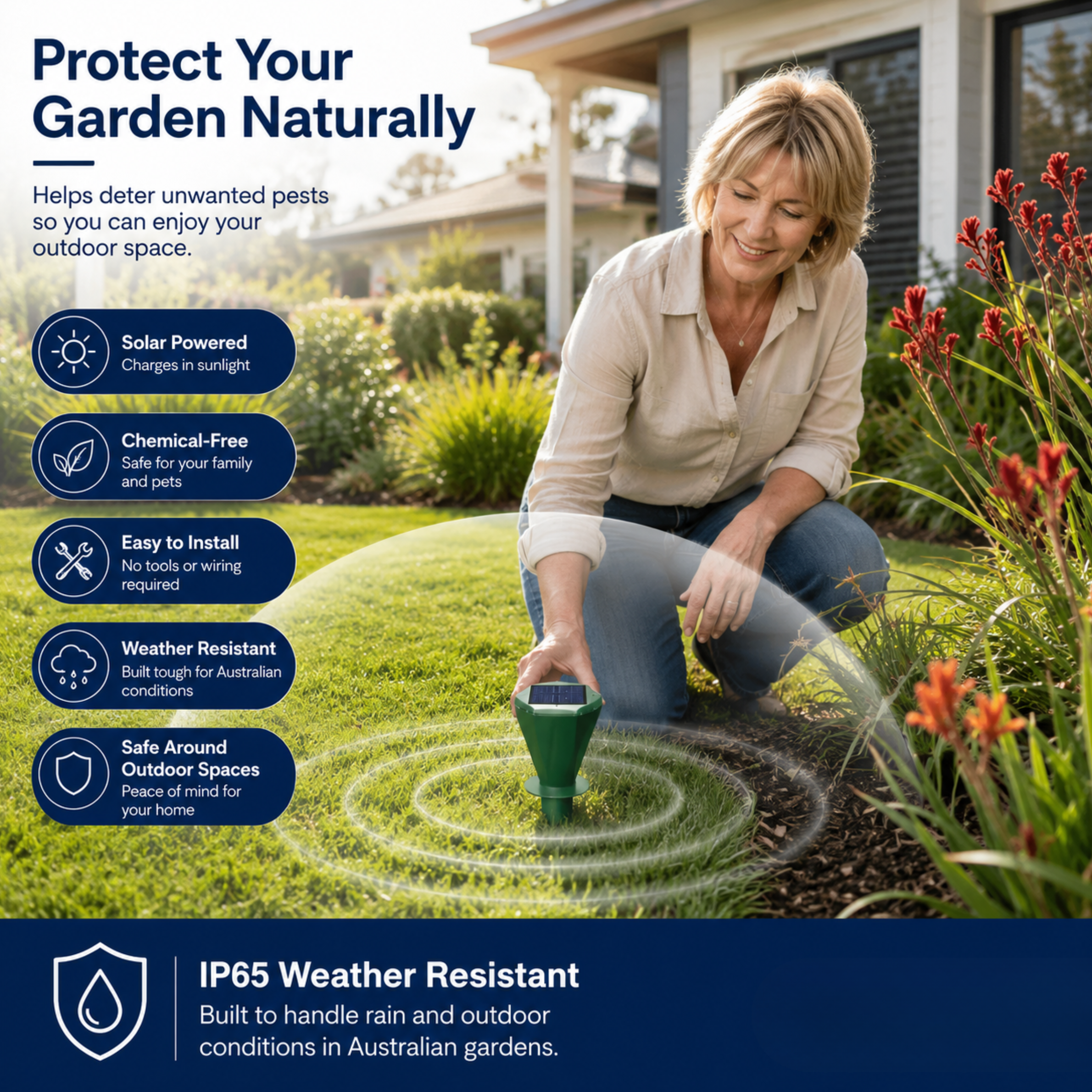 Rats in the Roof? Pests in the Yard? — Solar Repeller That Drives Rats, Mice, Mozzies & Snakes Off Your Property (No Poison, No Traps)