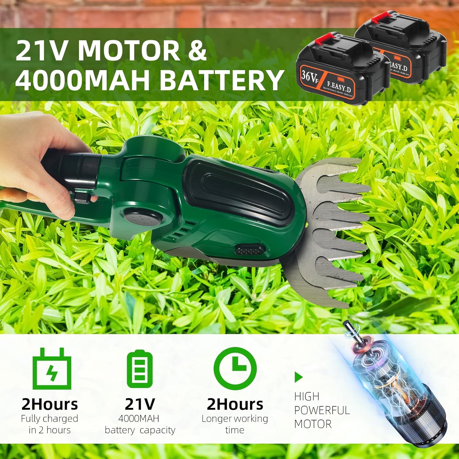 Cordless Easy Trim (2 FREE Batteries)