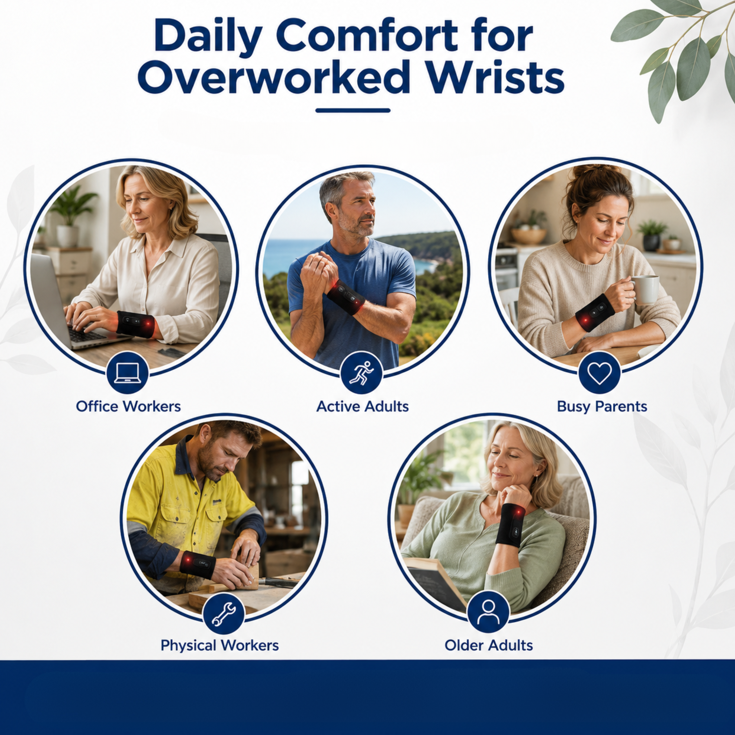 Infrared Wrist Guard — Wrist Comfort For Arthritis, Carpal Tunnel & Daily Strain