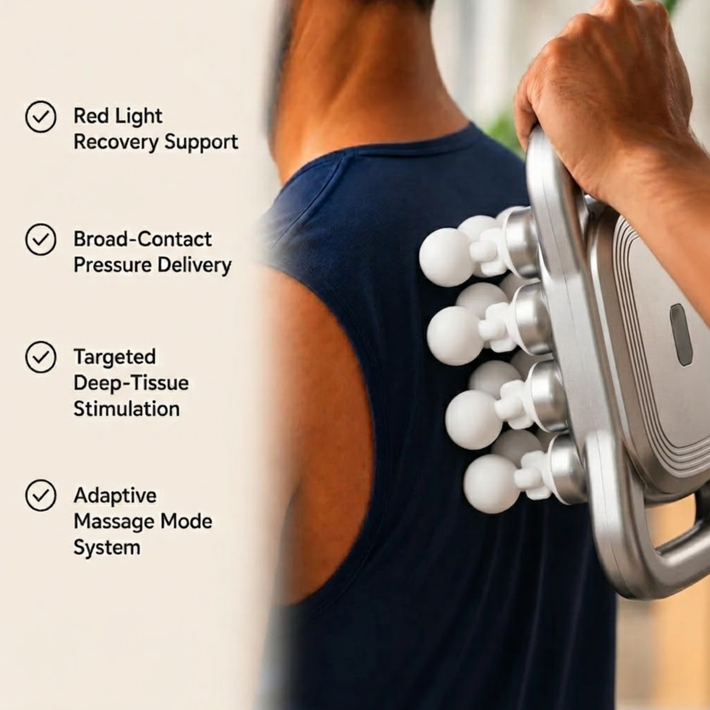 Deep Tissue Massager — Full-Body Relief for Tight, Sore & Tired Muscles