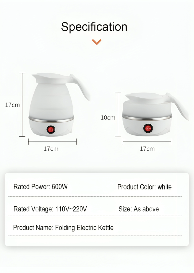 Portable Folding Electric Kettle