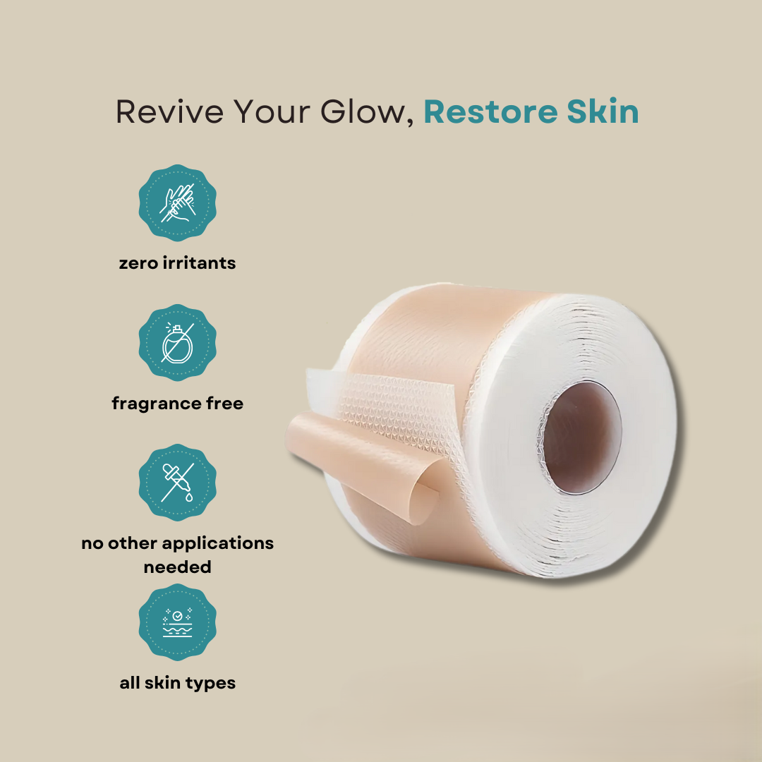 Silicone Wrinkle Smoothing Sheet Roll - Visibly Smooth Fine Lines and Rejuvenate Your Skin
