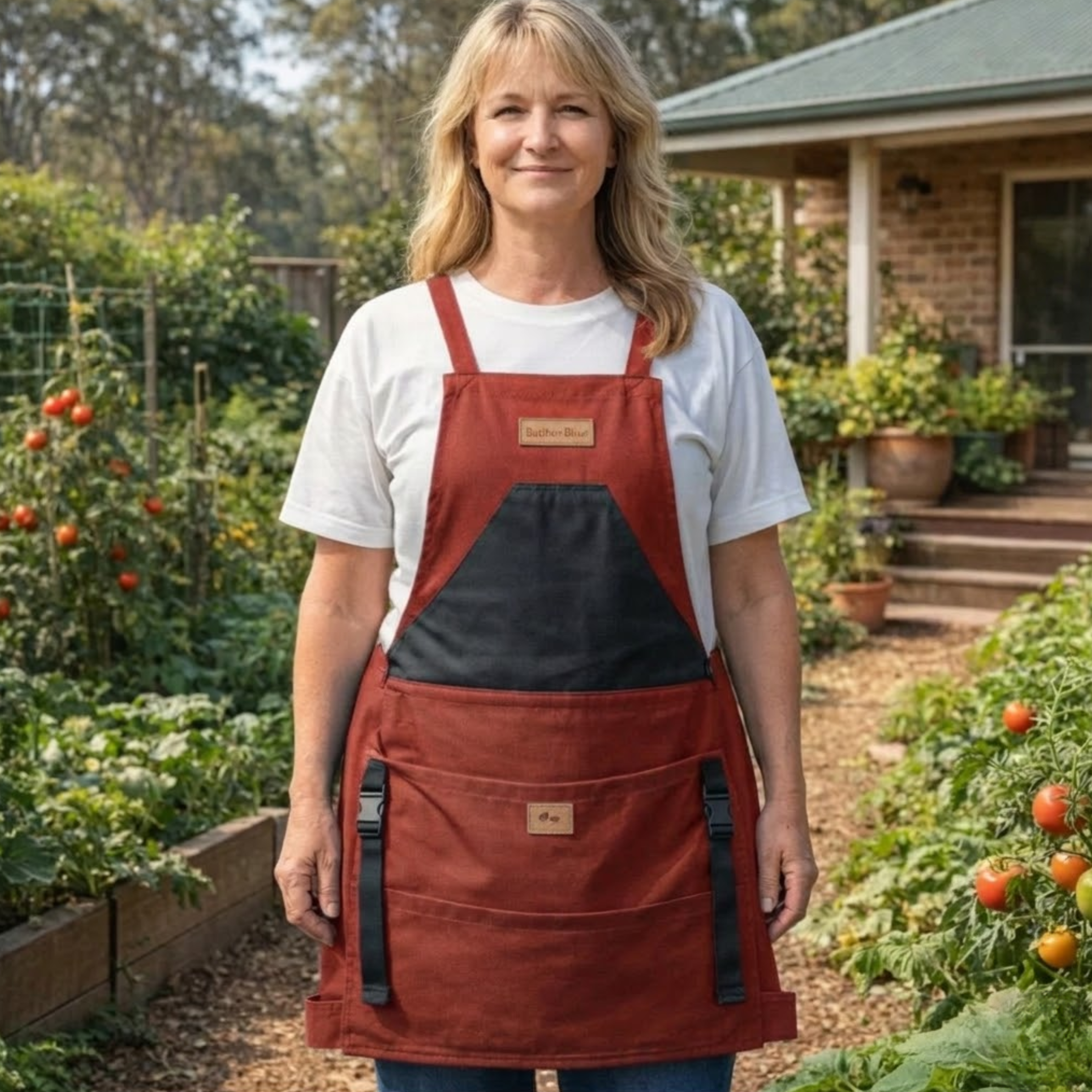 Harvest Carrier Apron — Hands-Free Garden Harvesting