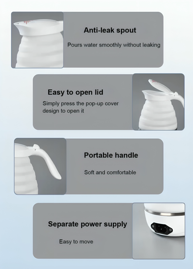 Portable Folding Electric Kettle