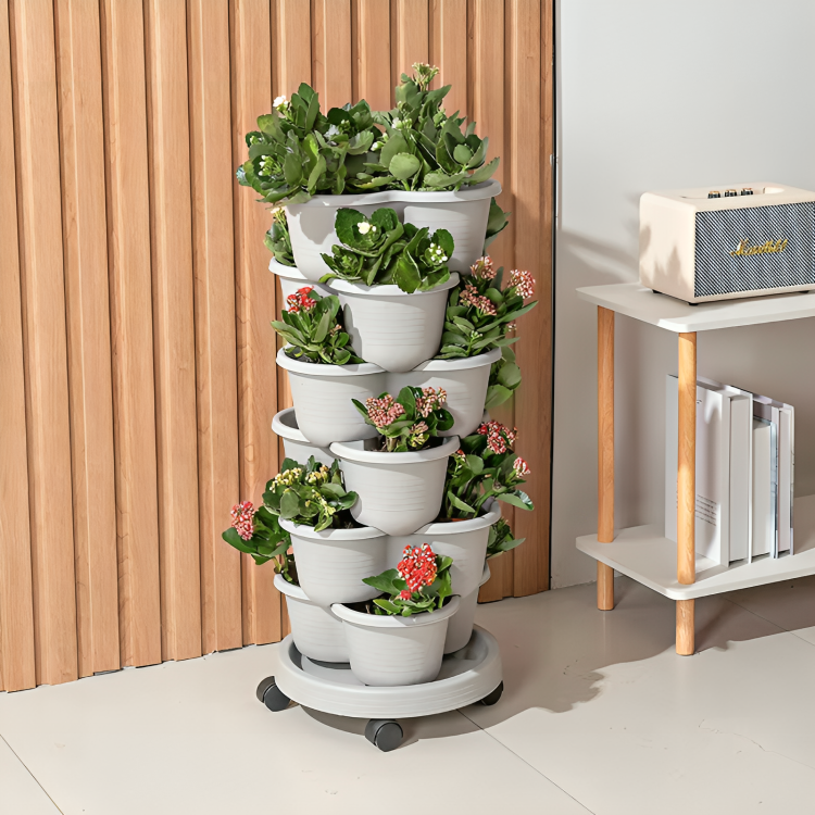 Vertical Garden Tower Planter Pots