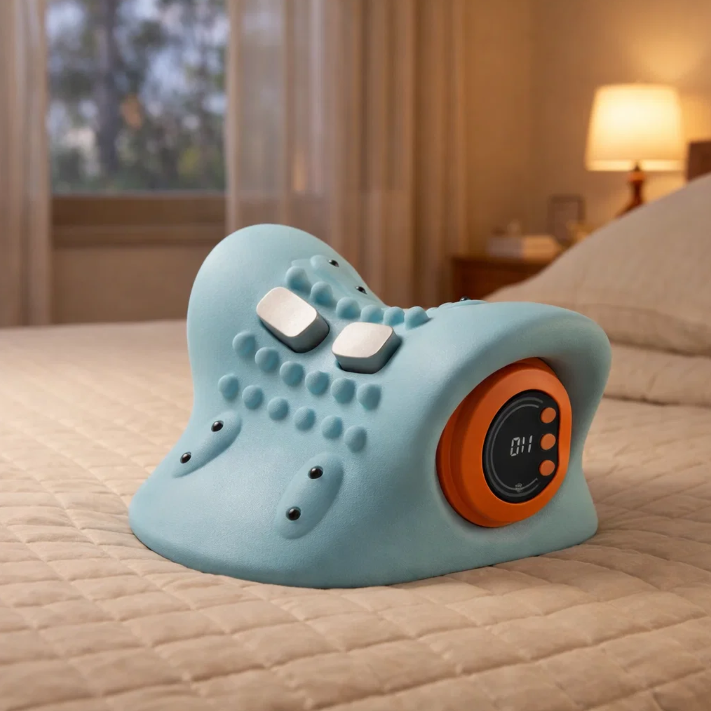 Heated Neck Massager — End-of-Day Relief Without Constant Tightness