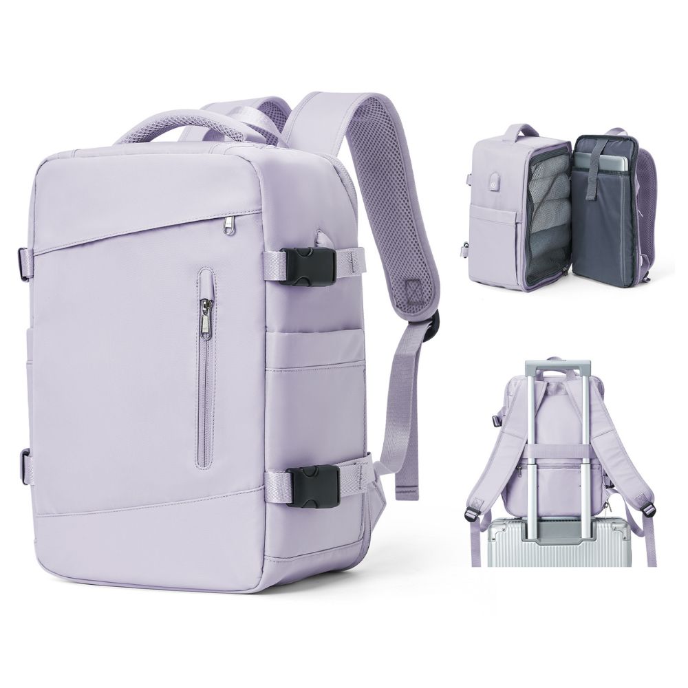 Women Men Backpack Suitcase for Effortless Air Travel_5