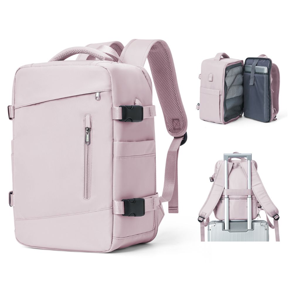 Women Men Backpack Suitcase for Effortless Air Travel_8