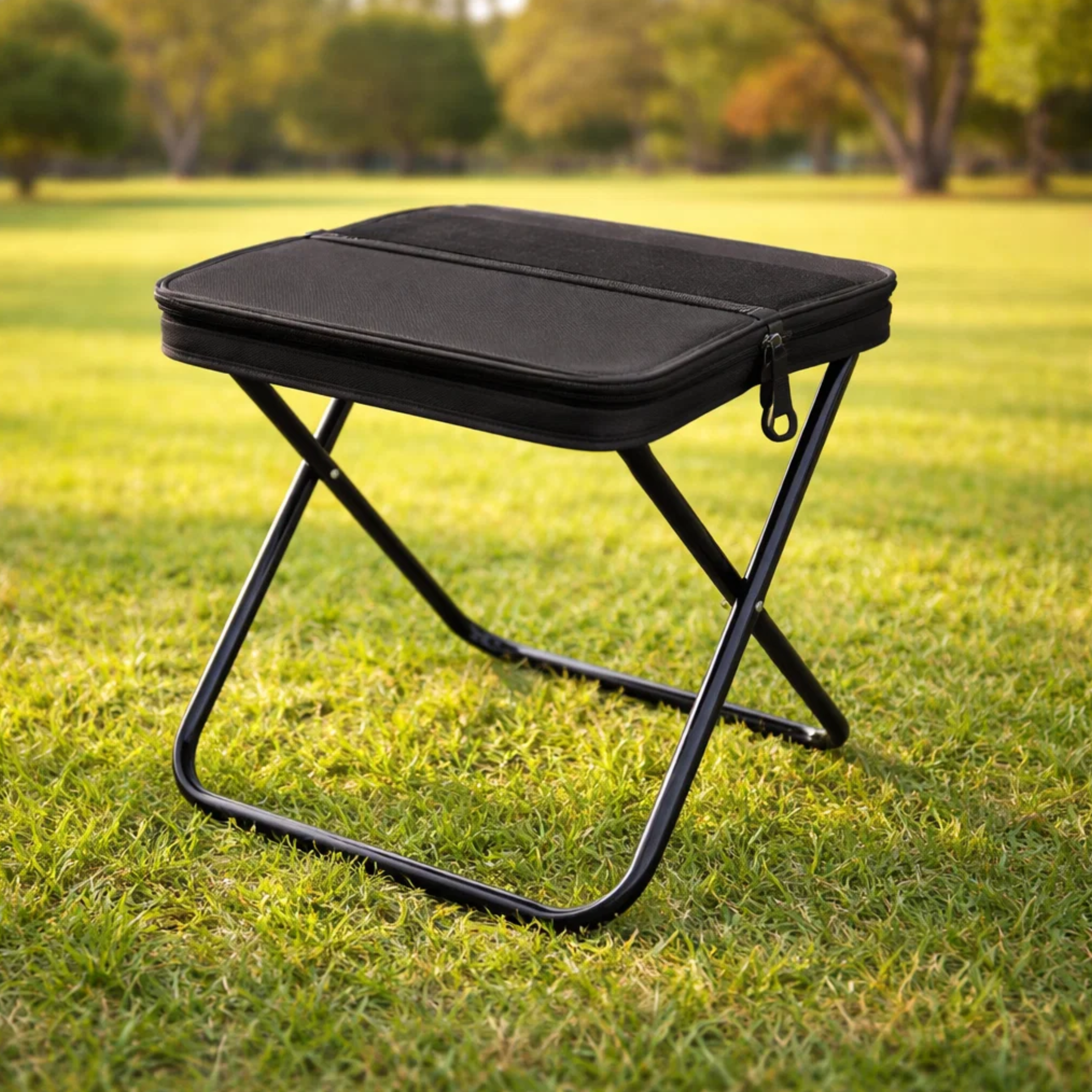 Portable Folding Seat - Sit Comfortably Anywhere Without Carrying Bulky Chairs