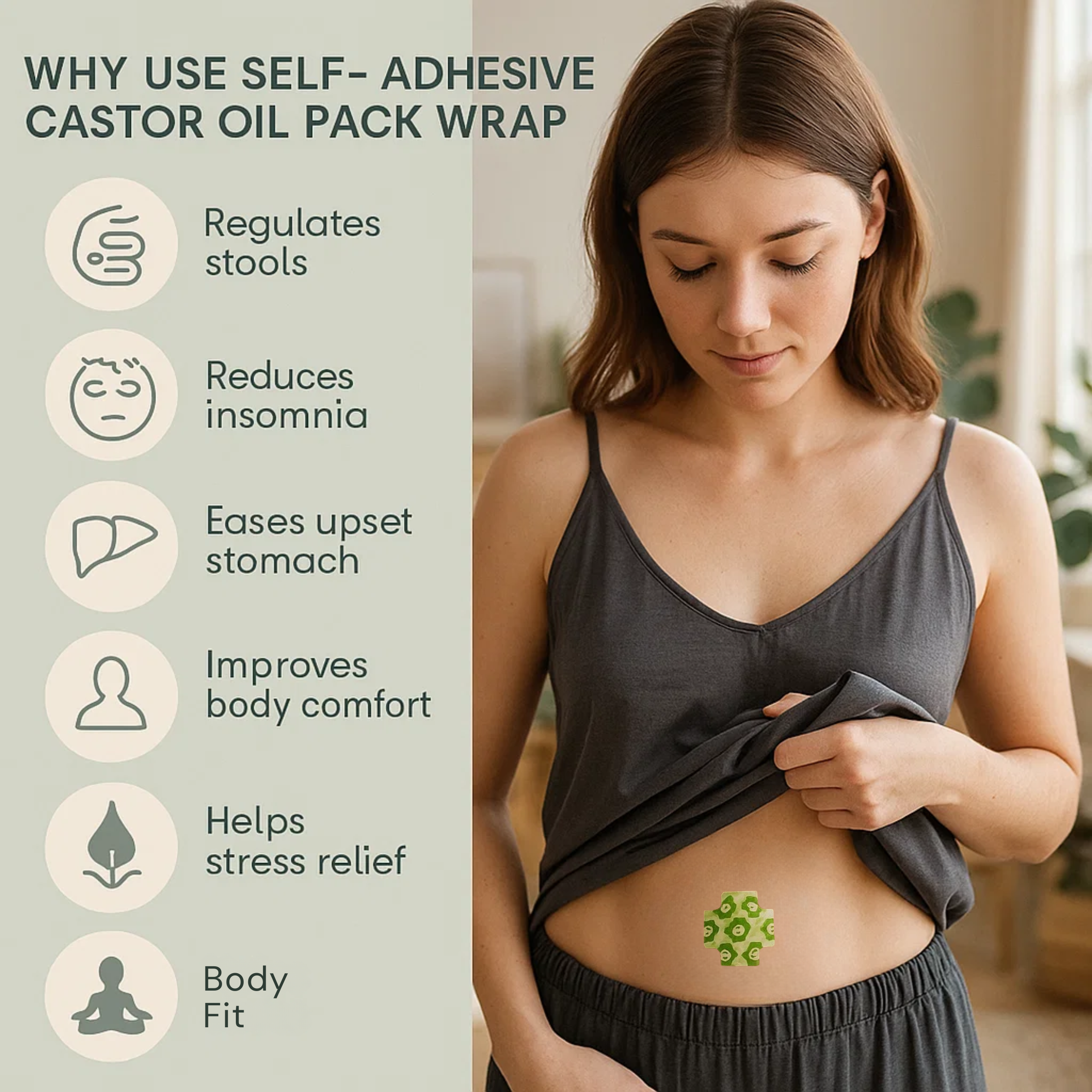 Castor Oil Pack Wrap – Gentle Support for Everyday Wellness