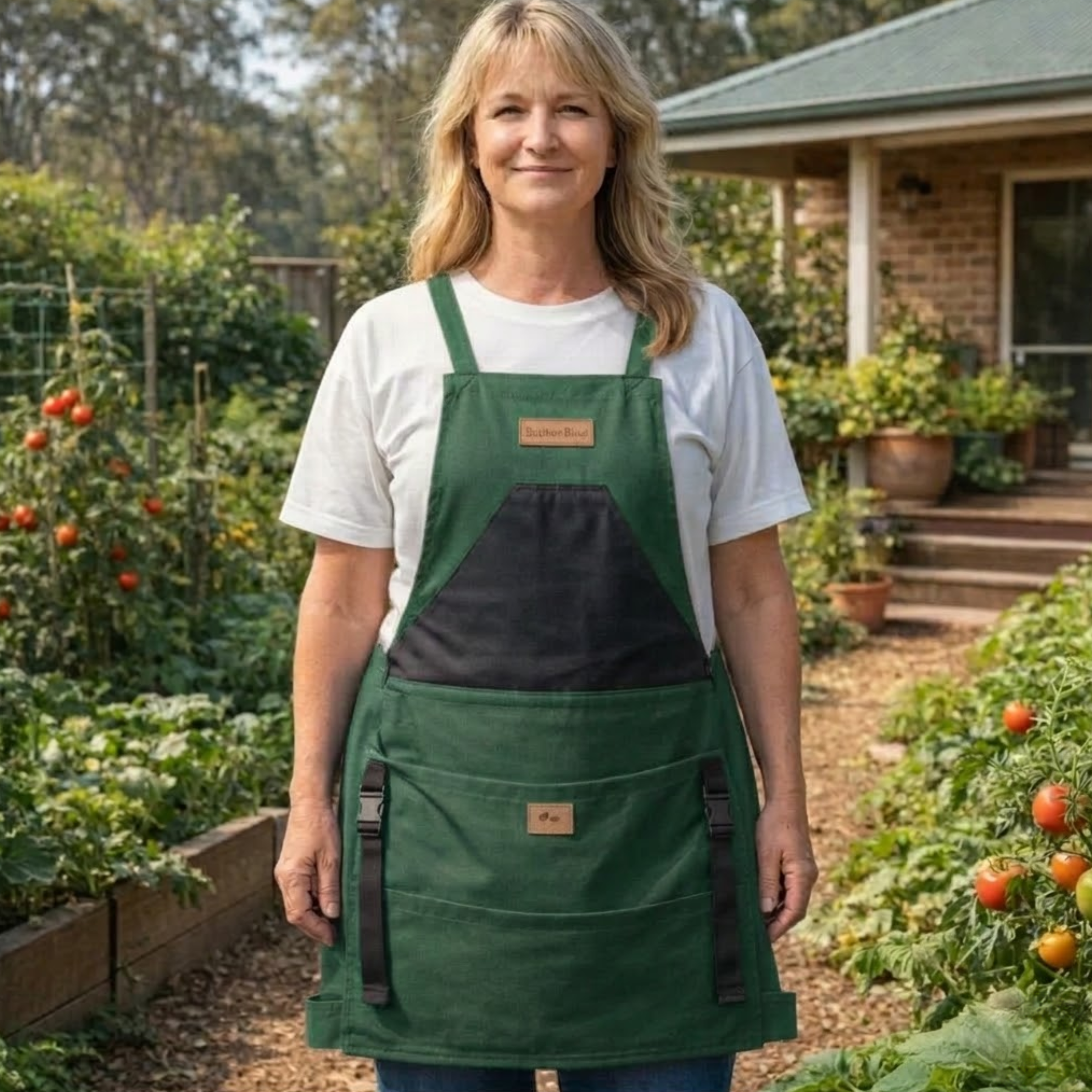 Harvest Carrier Apron — Hands-Free Garden Harvesting