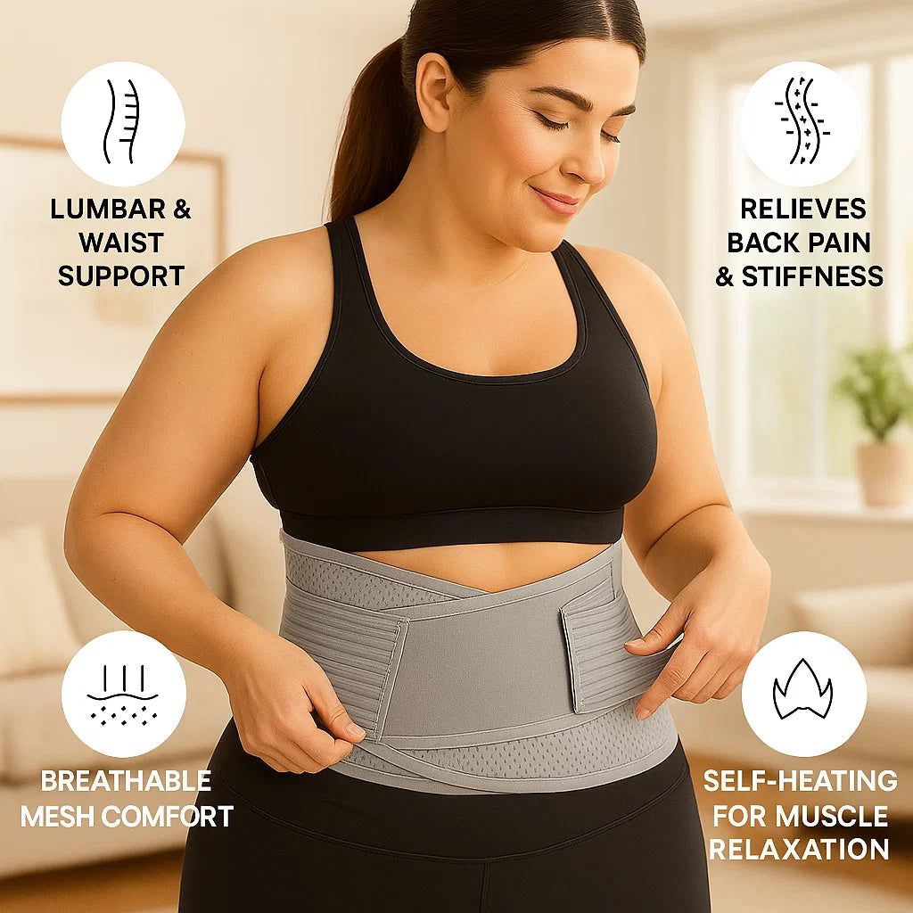 Breathable Back Spine Support Corset – Relieve Pain, Improve Posture