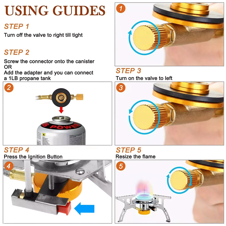 Portable Travel Gas Stove