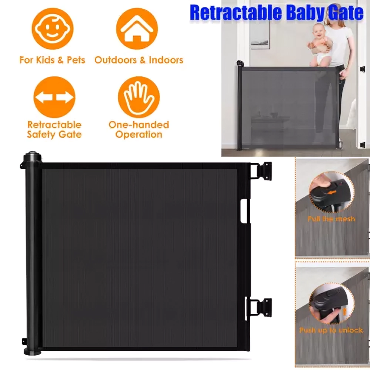 Light Retractable Safety Gate