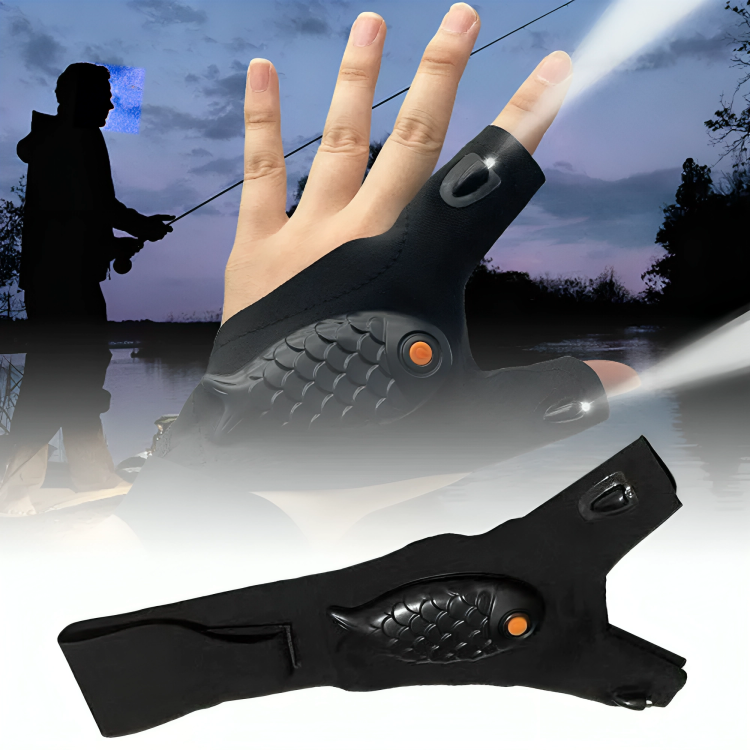 Rechargeable Finger-Less LED Glove