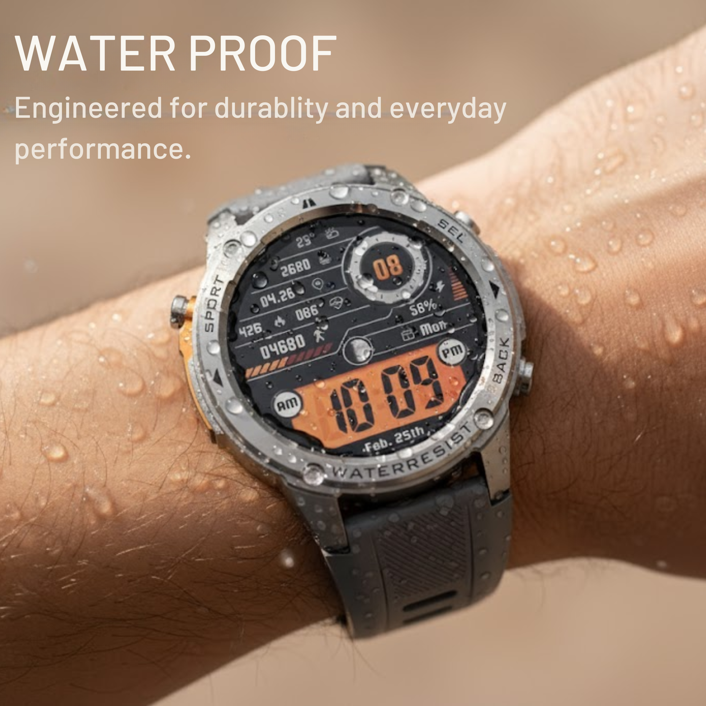 Active GPS Smart Watch - Built For Real Life