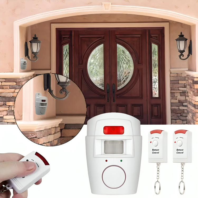 2x Motion Sensor Alarm Kit
