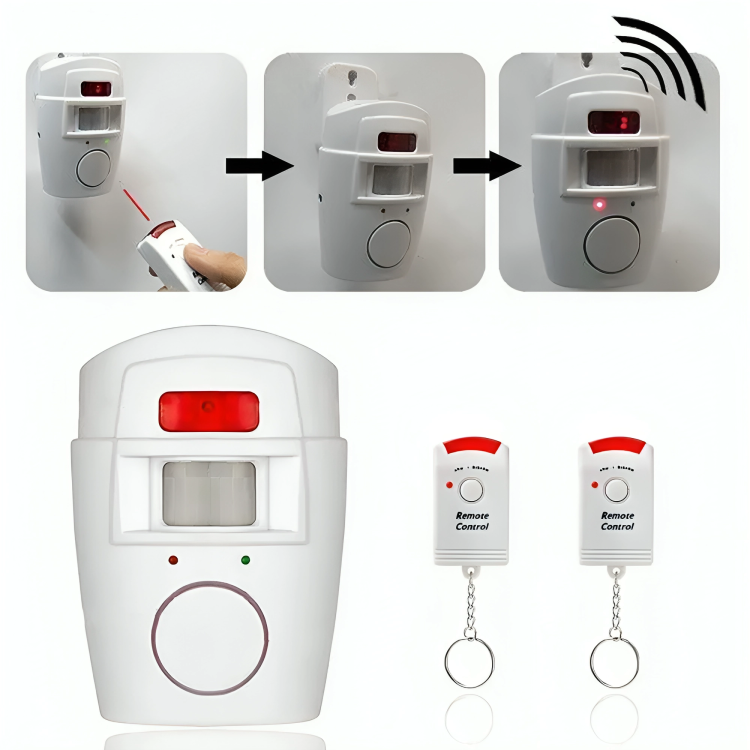 2x Motion Sensor Alarm Kit
