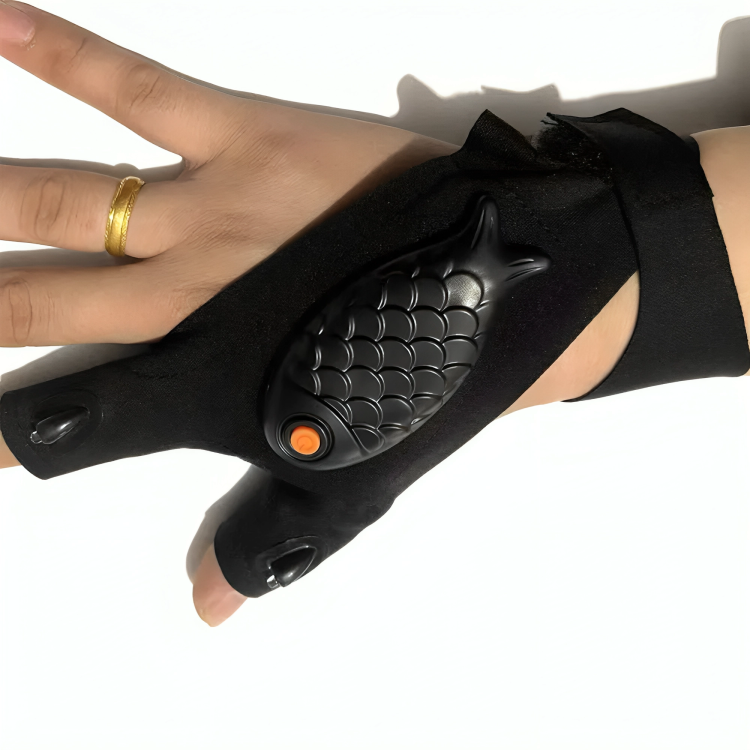 Rechargeable Finger-Less LED Glove