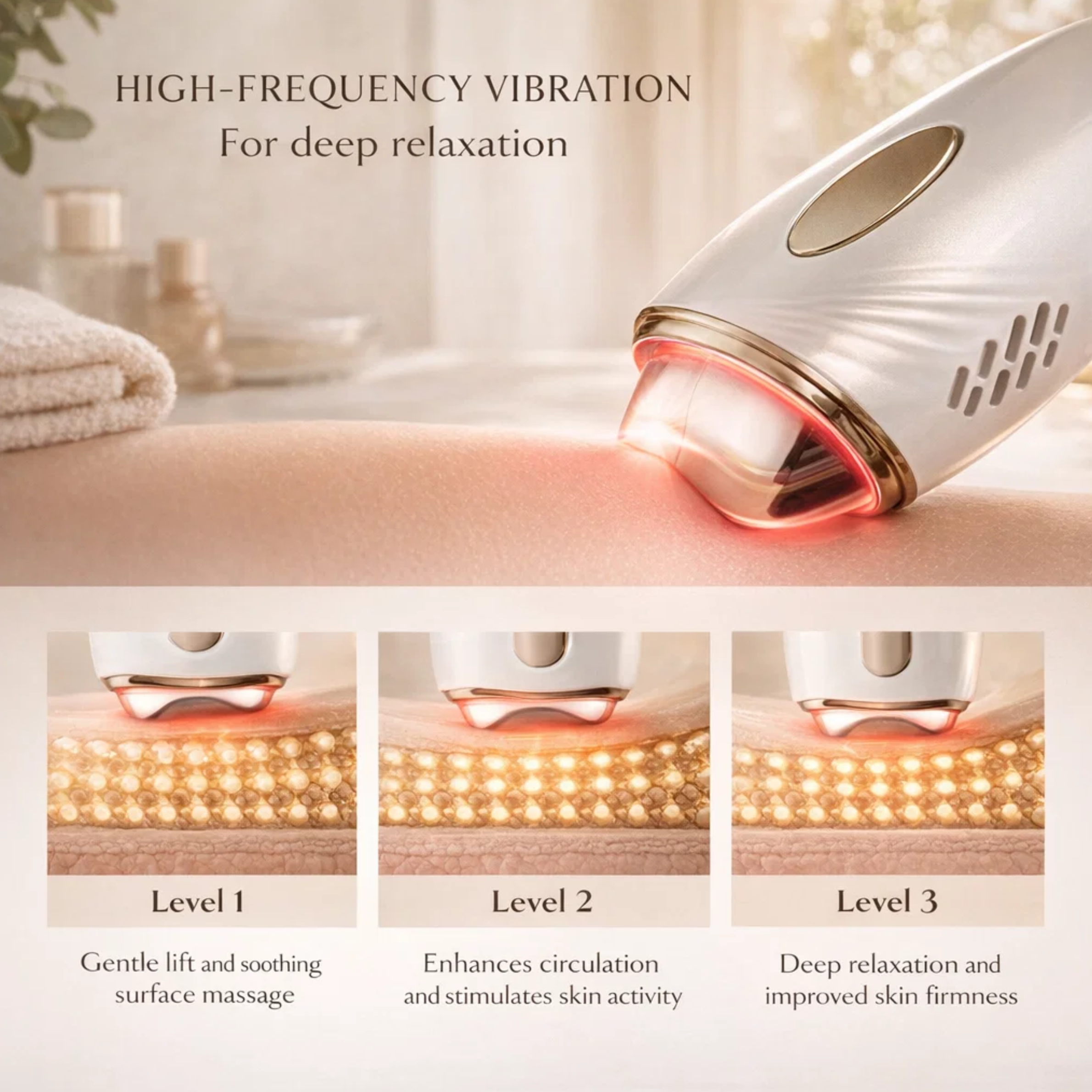 3-Light Microcurrent Gua Sha – Depuff Skin & Restore Youthful Skin