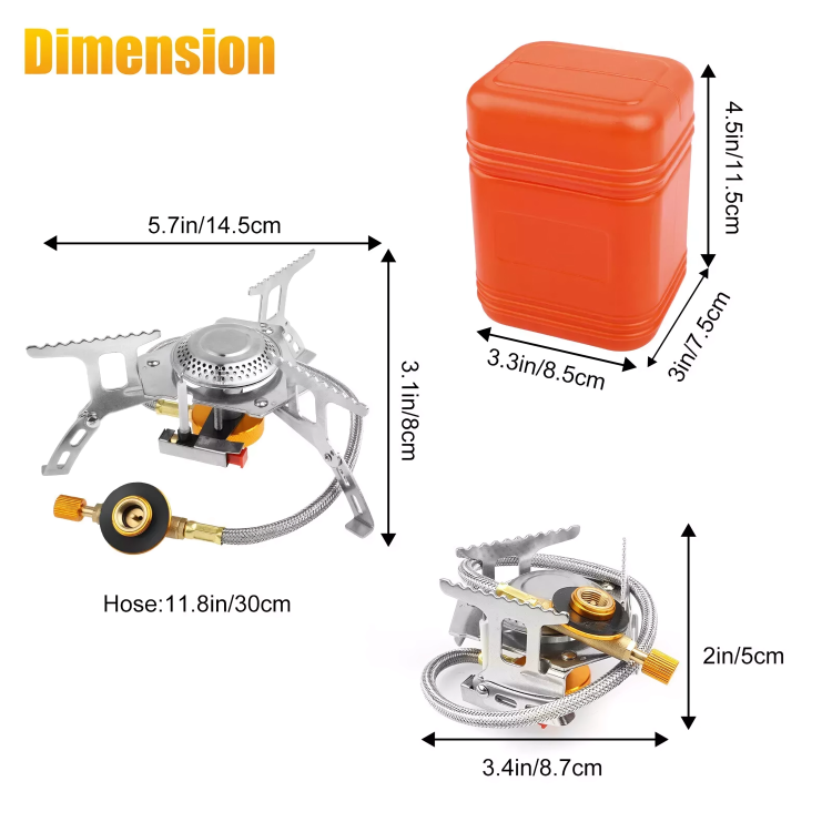 Portable Travel Gas Stove