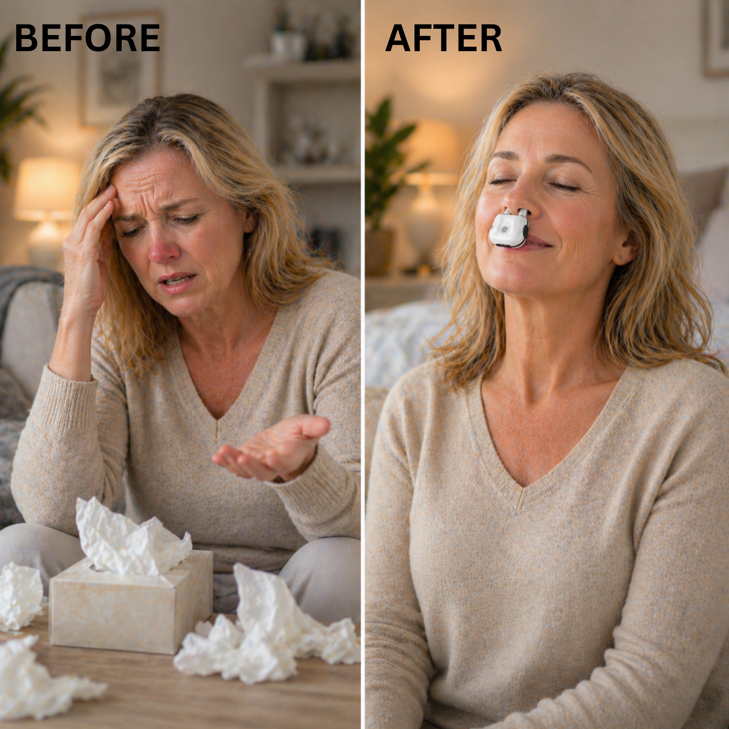 Nasal Light Therapy — Breathe Freely Without Congestion or Daily Spray