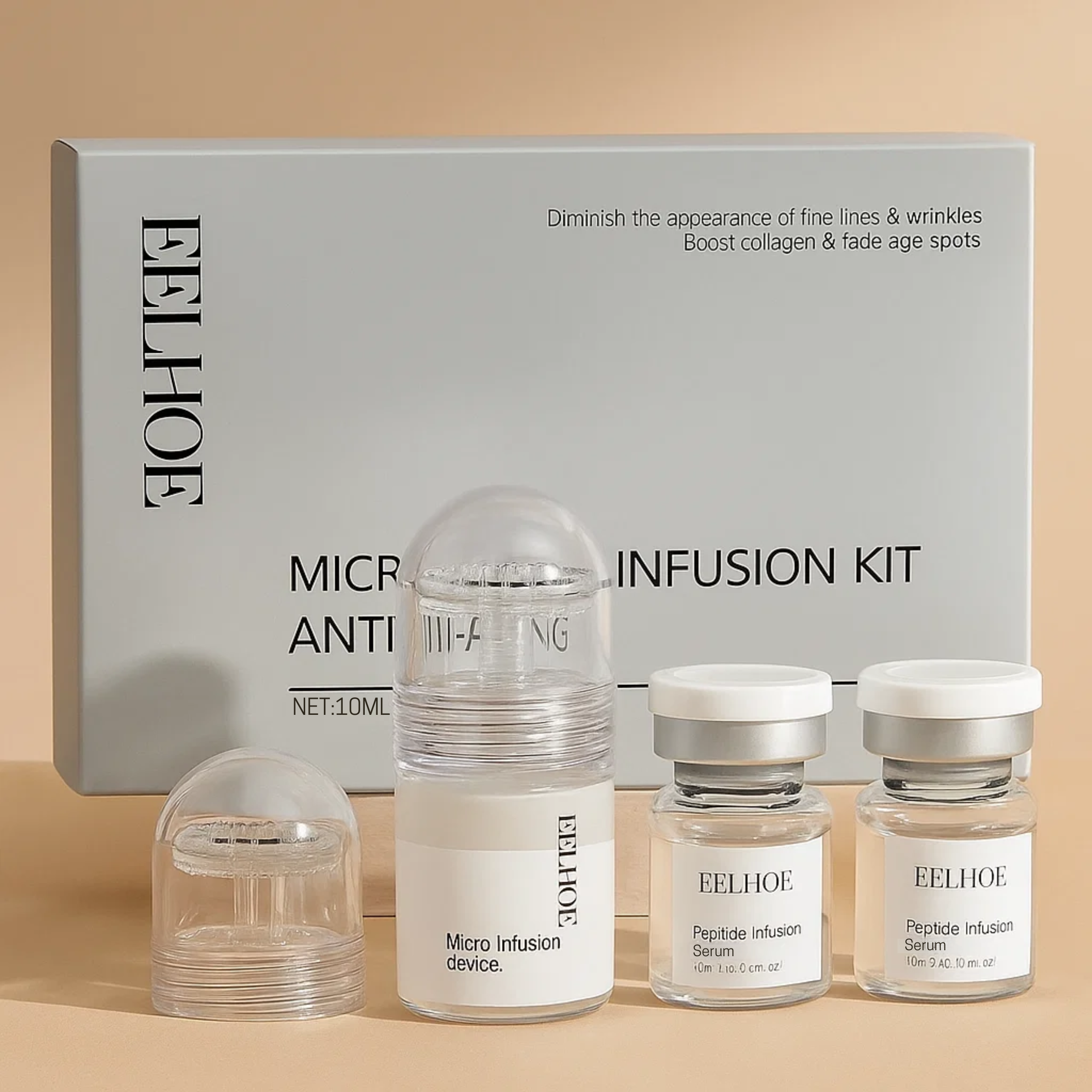 Micro-Infusion Anti-Aging Kit – Smooth Wrinkles, Restore Firm Youthful Skin