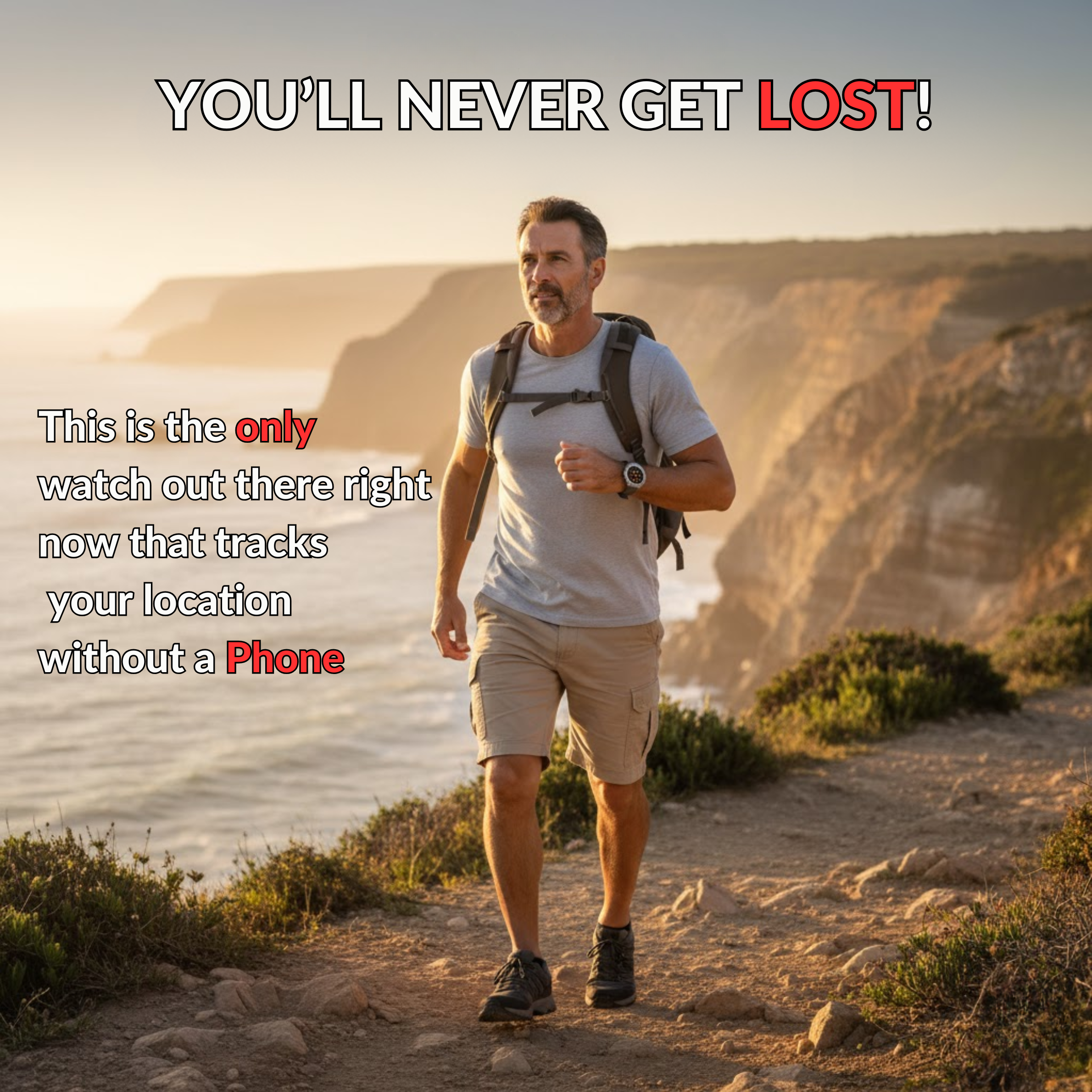 Active GPS Smart Watch - Built For Real Life