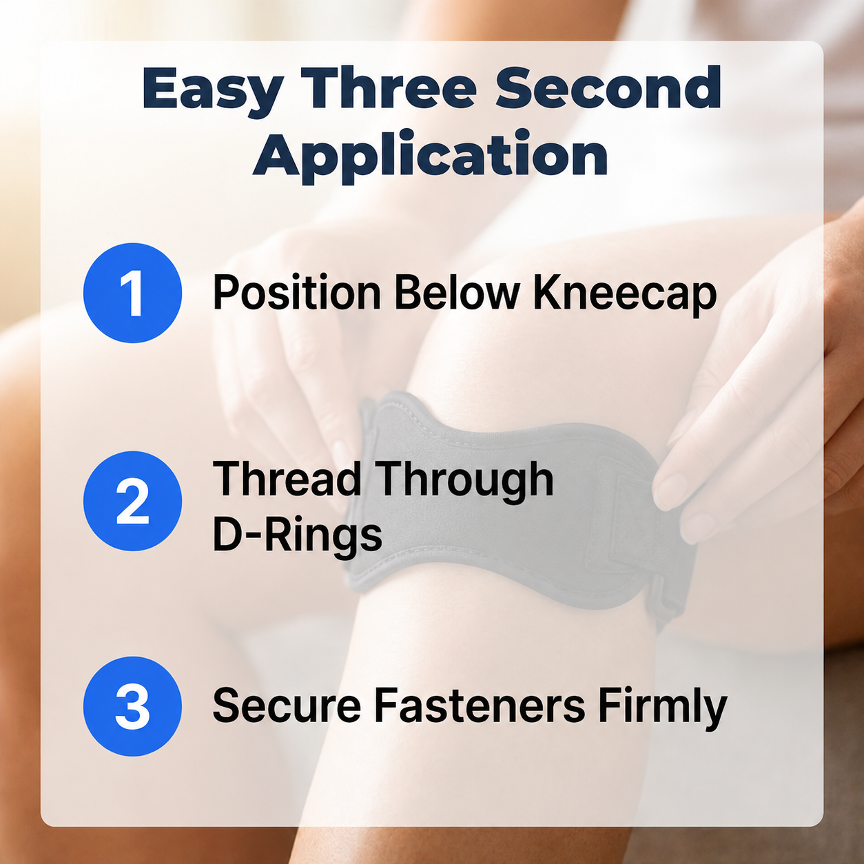 Patellar Strap — Ease Knee Discomfort During Everyday Movement