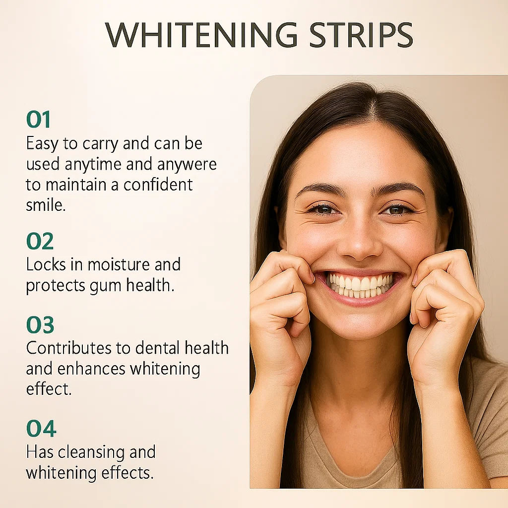 Teeth Whitening Strips Gel