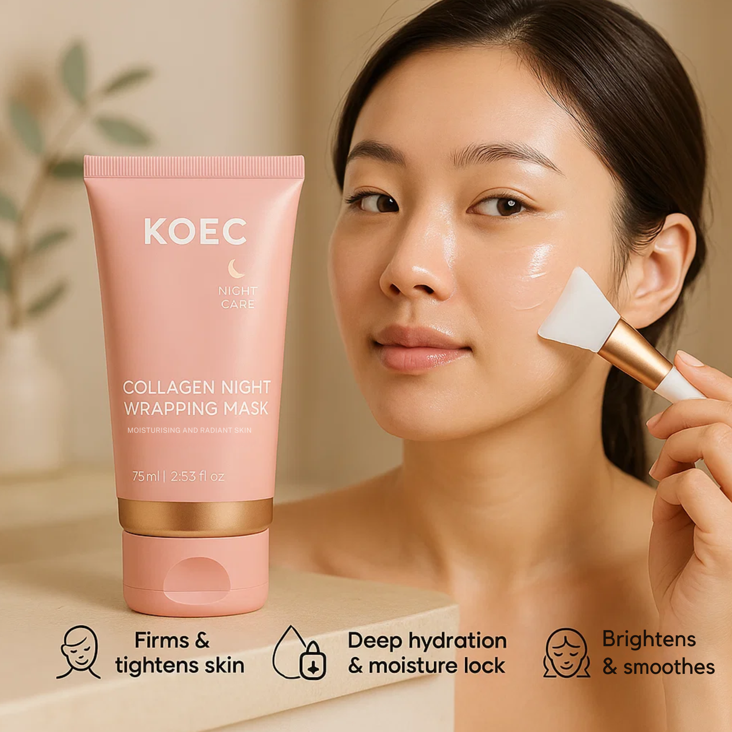 Collagen Night Wrapping Mask - Wake Up to Skin That Looks 5 Years Younger