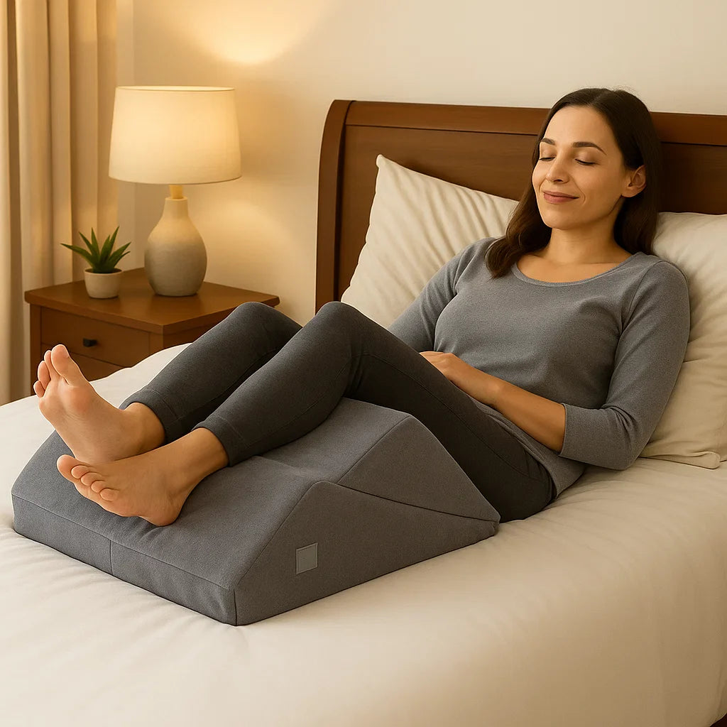 Adjustable Bed Wedge Leg Elevation - Swelling and Edema Relief