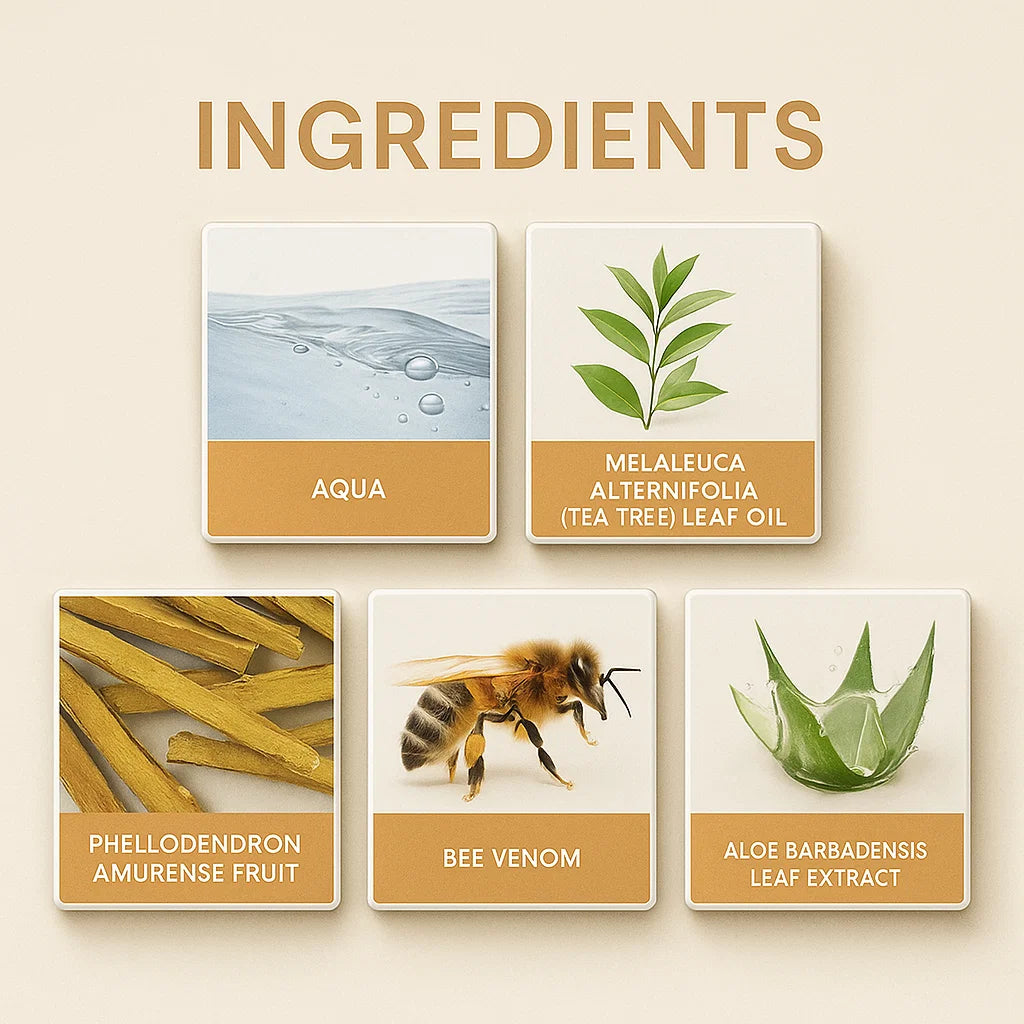 Natural Anti-Fungal Bee Venom Spray - See Healthier Nails in Just 7 Days