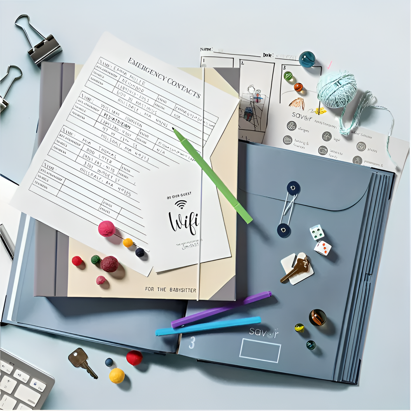 Emergency Binder Document Organiser - Securely Stores Documents You Can’t Afford to Lose