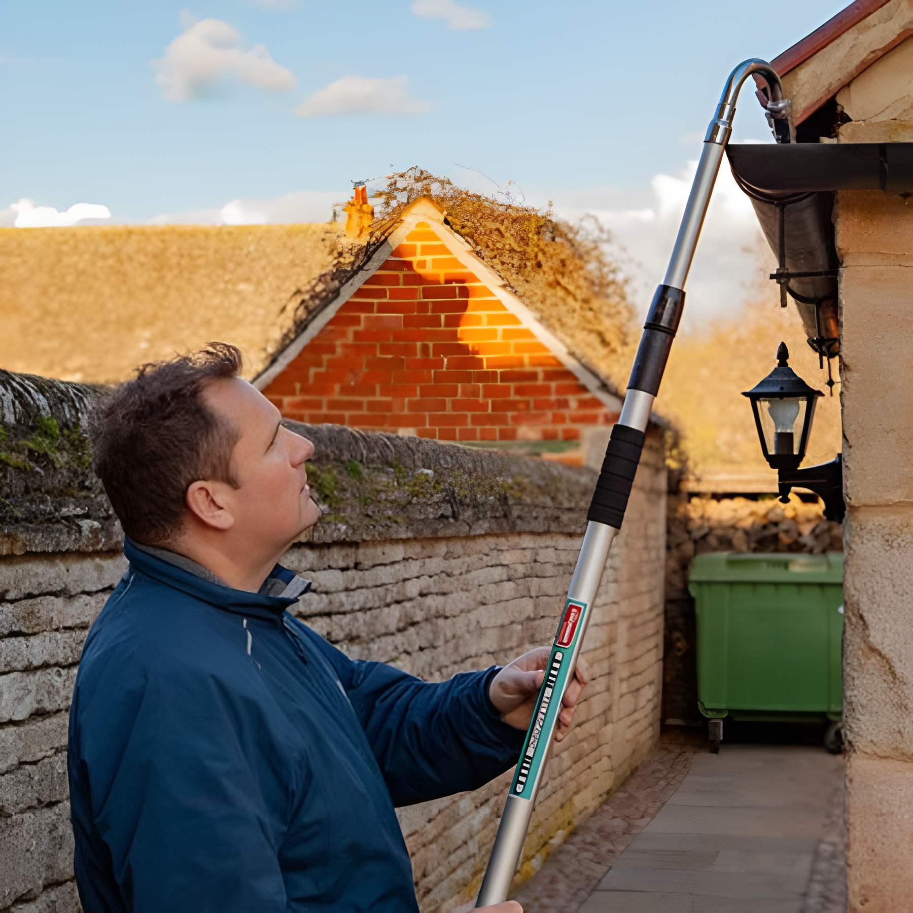 GutterScope™ - Telescopic Gutter Cleaner