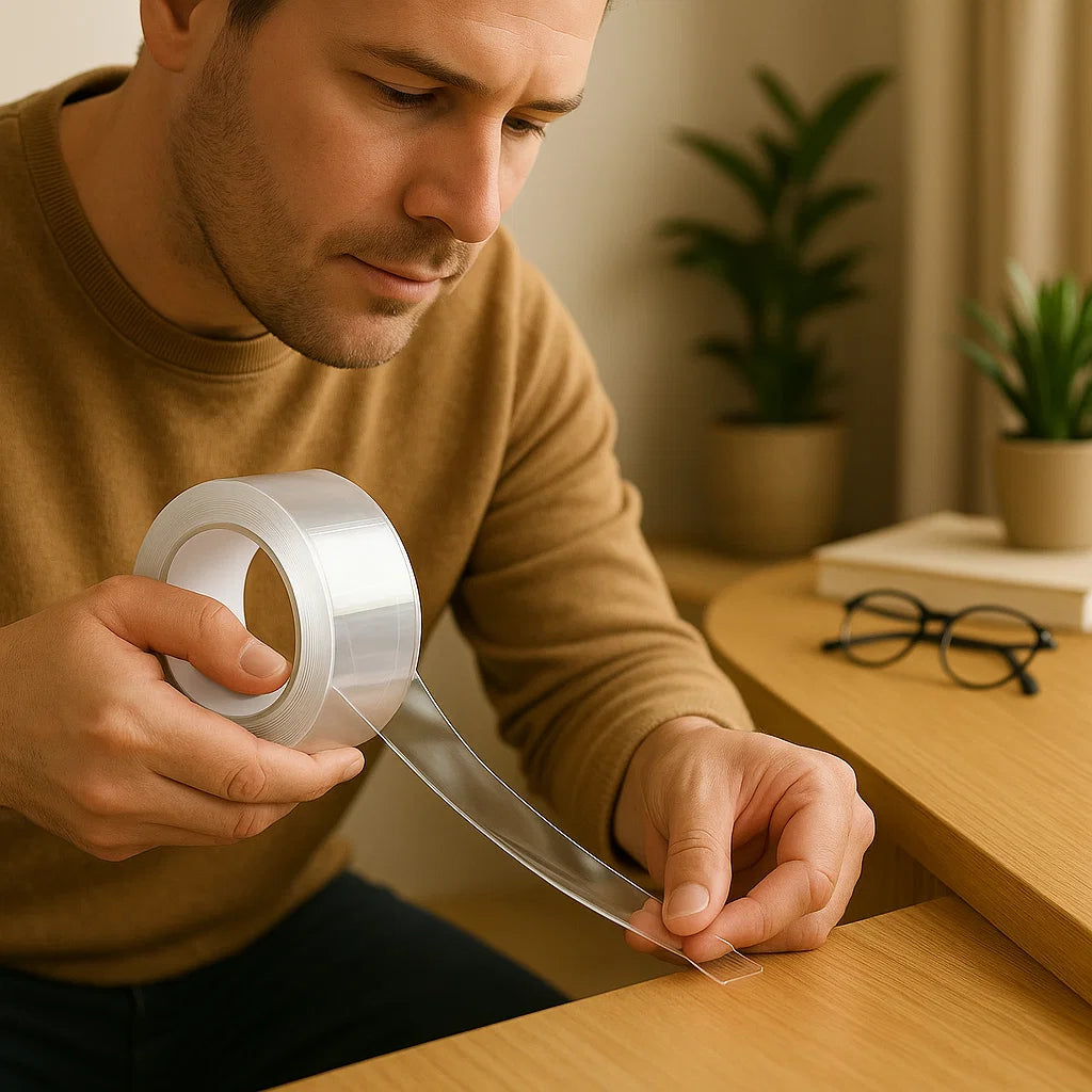 5m Double-Sided Nano Tape – Drill-Free, Strong & Reusable Mounting