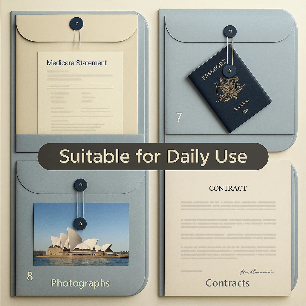 Emergency Binder Document Organiser - Securely Stores Documents You Can’t Afford to Lose