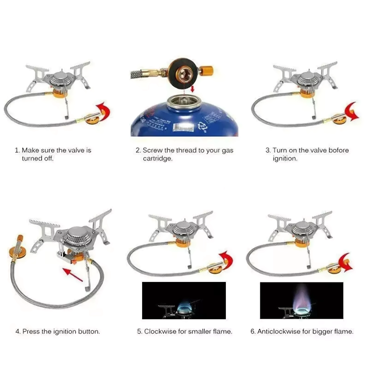 Portable Travel Gas Stove