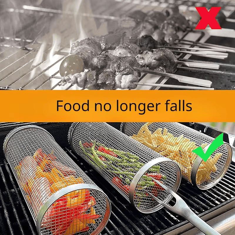 Stainless Steel BBQ Grill Cage