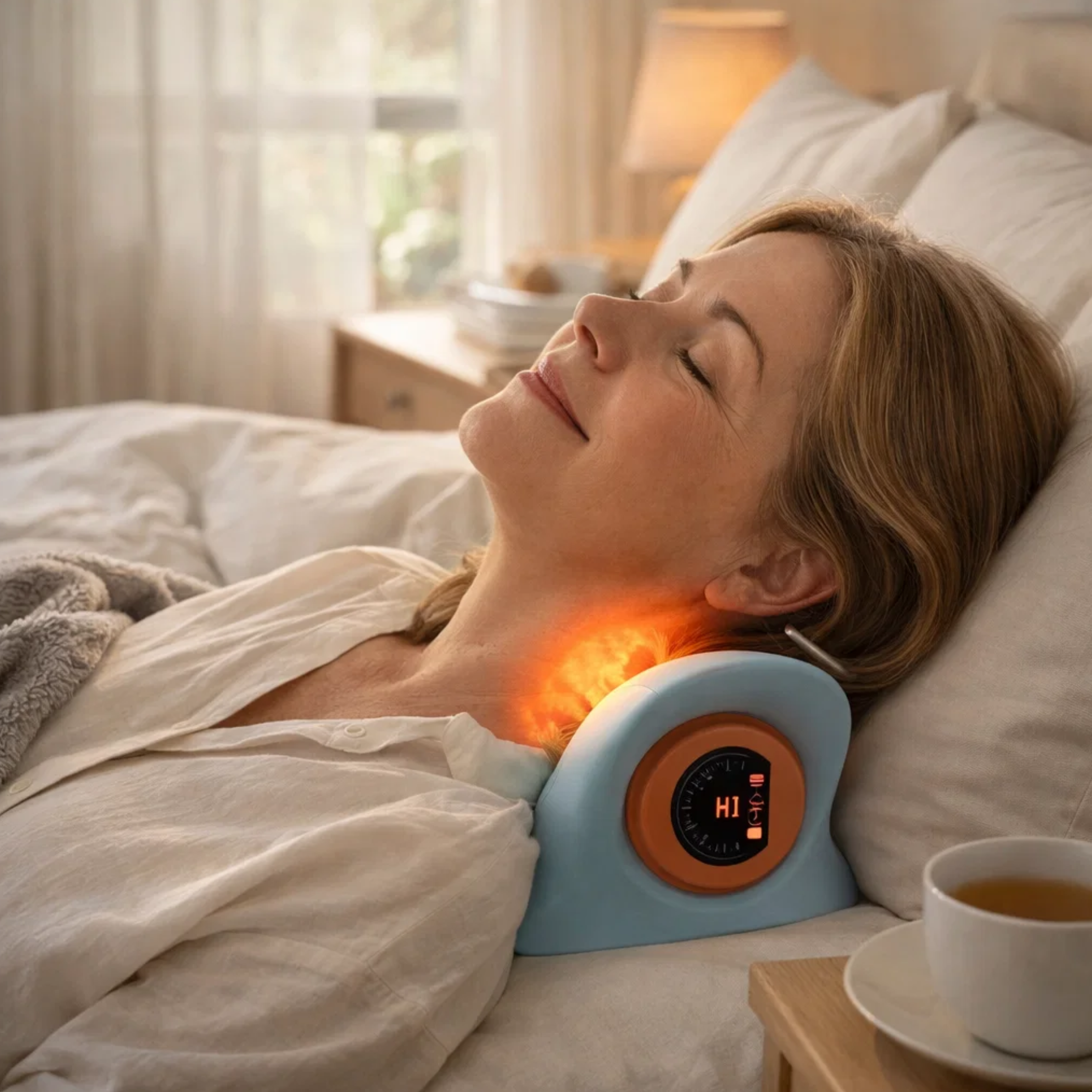 Heated Neck Massager — End-of-Day Relief Without Constant Tightness