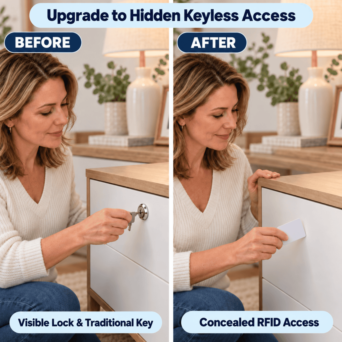 Keyless Draw Lock