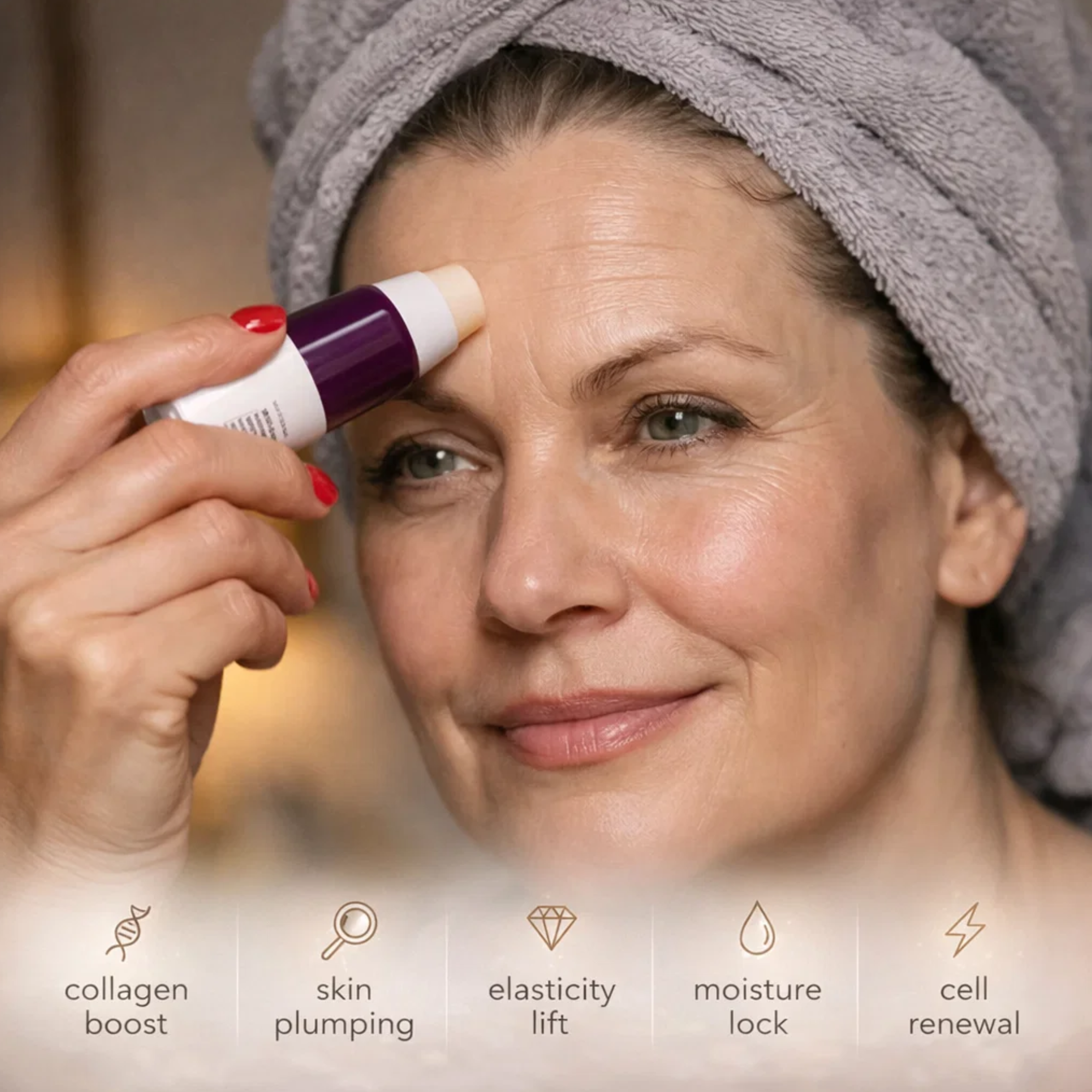 Collagen Hydration Balm Stick — Reduce Fine Lines Without Heavy Skincare
