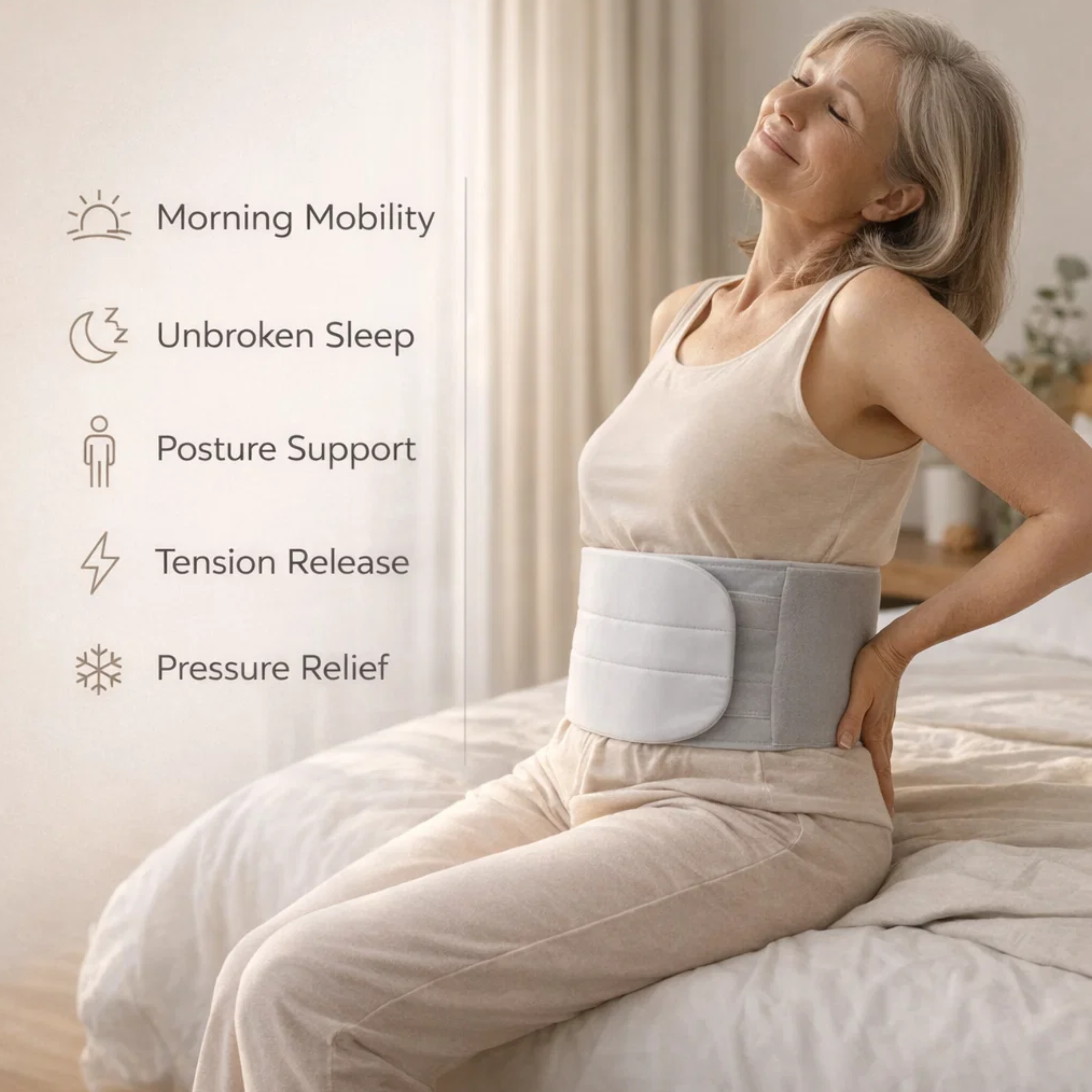Lumbar Support Pillow — Targeted Sciatic Relief While You Sleep