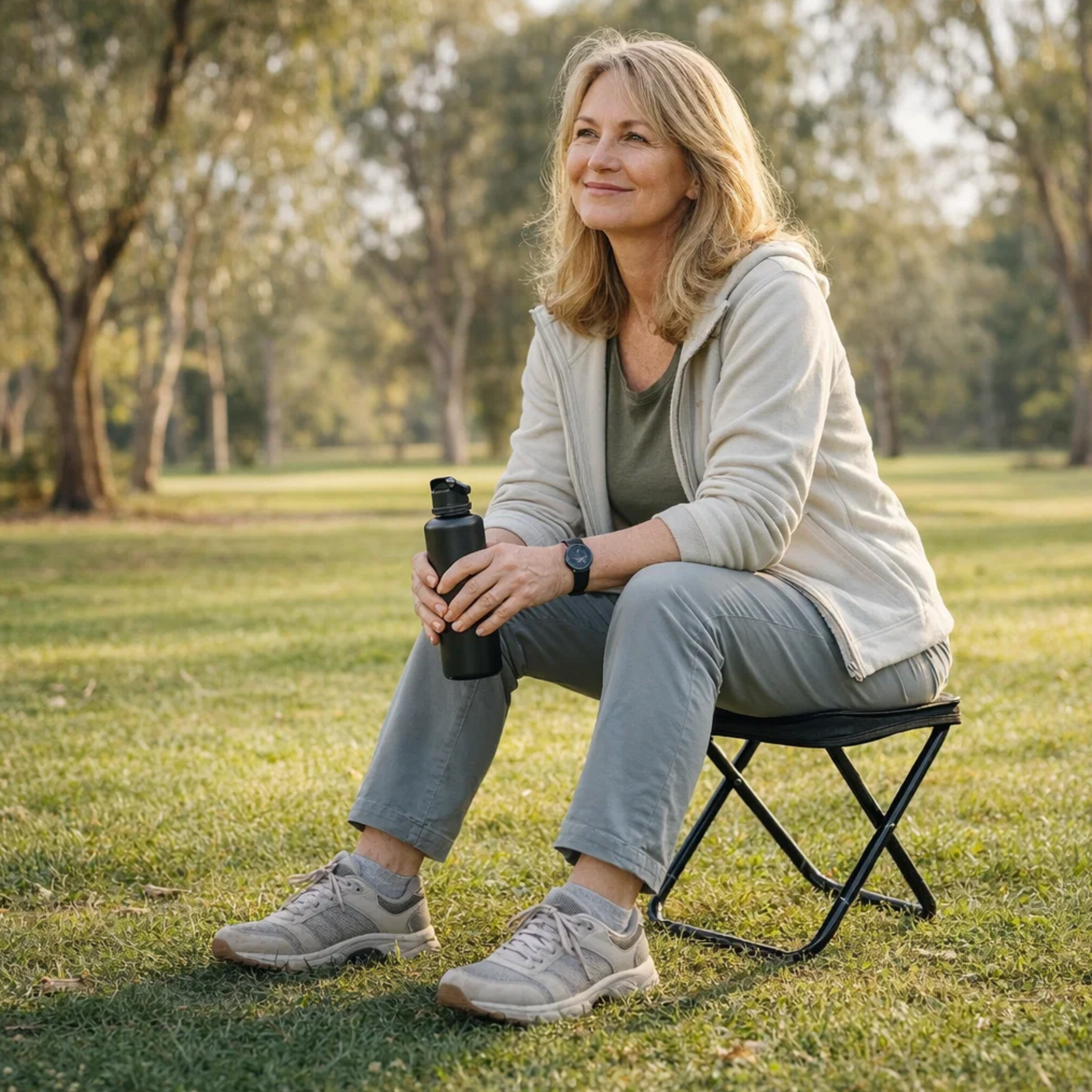 Portable Folding Seat - Sit Comfortably Anywhere Without Carrying Bulky Chairs