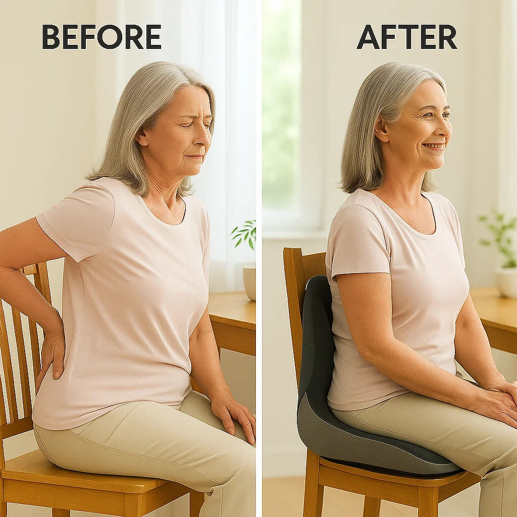 Memory Foam Seat Cushion - Comfort That Lasts For Hours