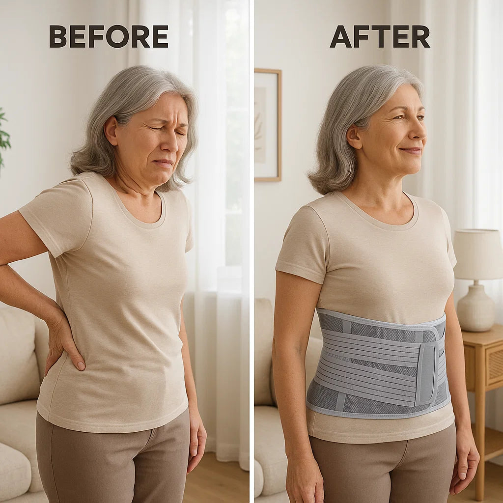 Breathable Back Spine Support Corset – Relieve Pain, Improve Posture
