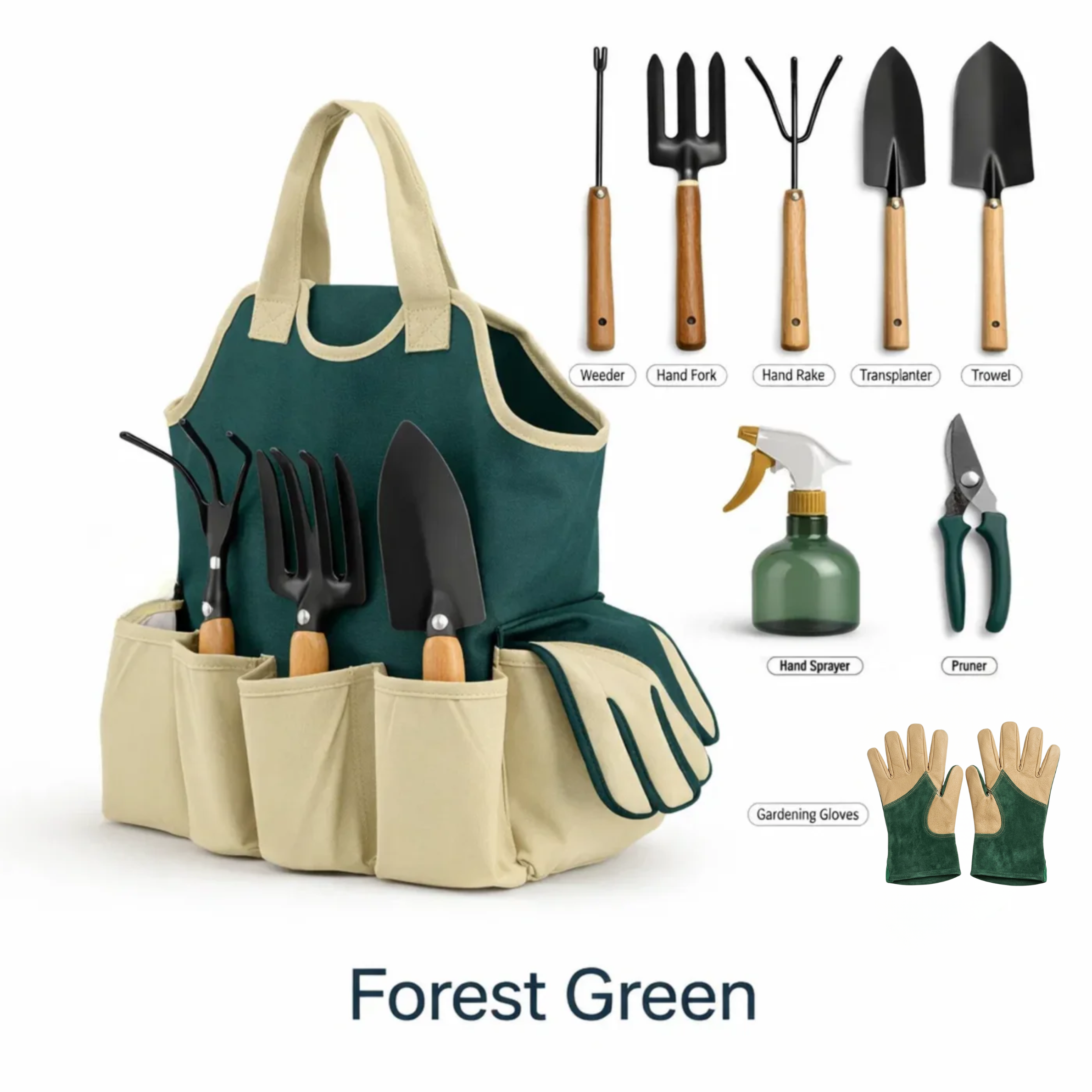 Gardening Tool Kit — Everything You Actually Need - In One Durable, Organised Kit