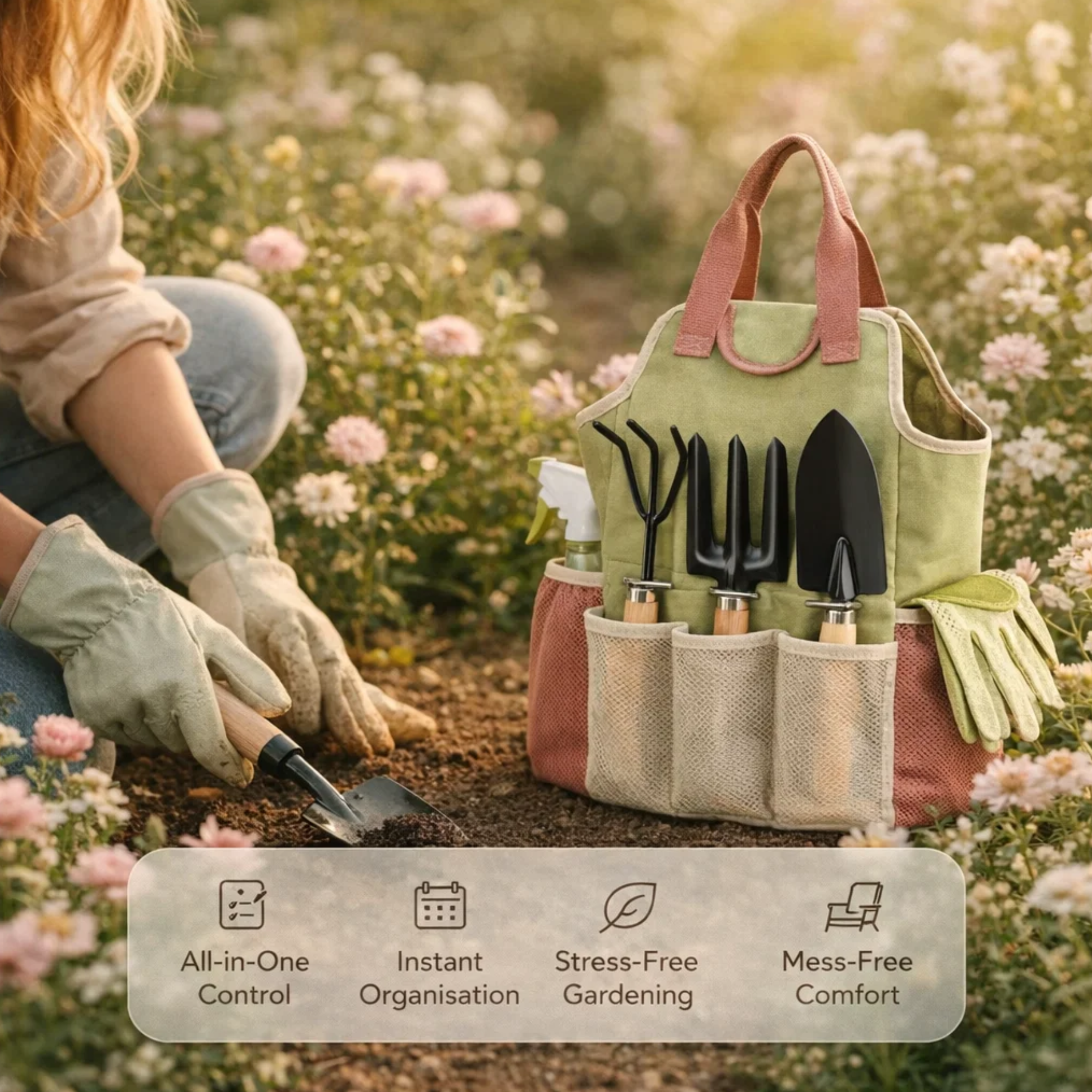 Gardening Tool Kit — Everything You Actually Need - In One Durable, Organised Kit